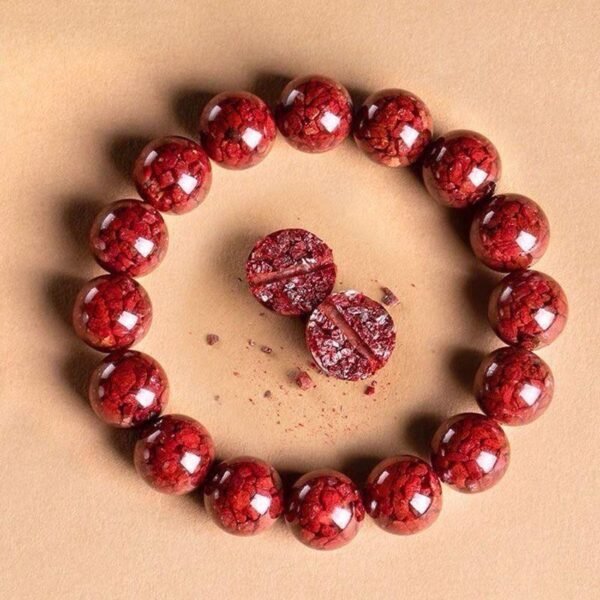 Zijin Cinnabar Bracelet