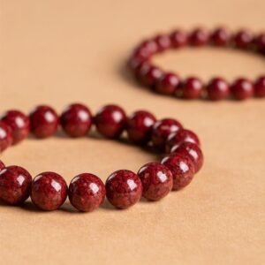 Zijin Cinnabar Bracelet