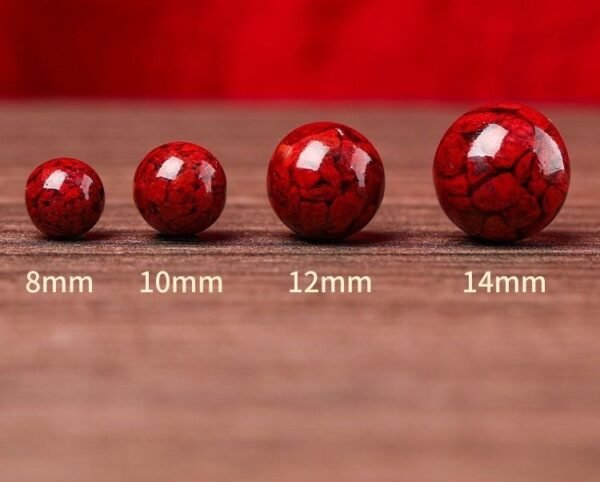 Zijin Cinnabar Bracelet